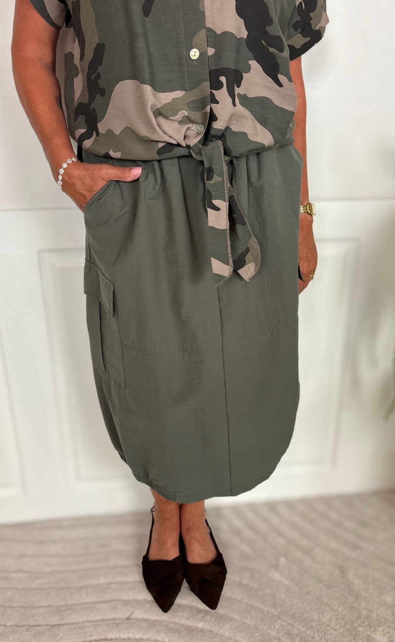 Marta Du Chateau Skjørt - Soleil - Military73