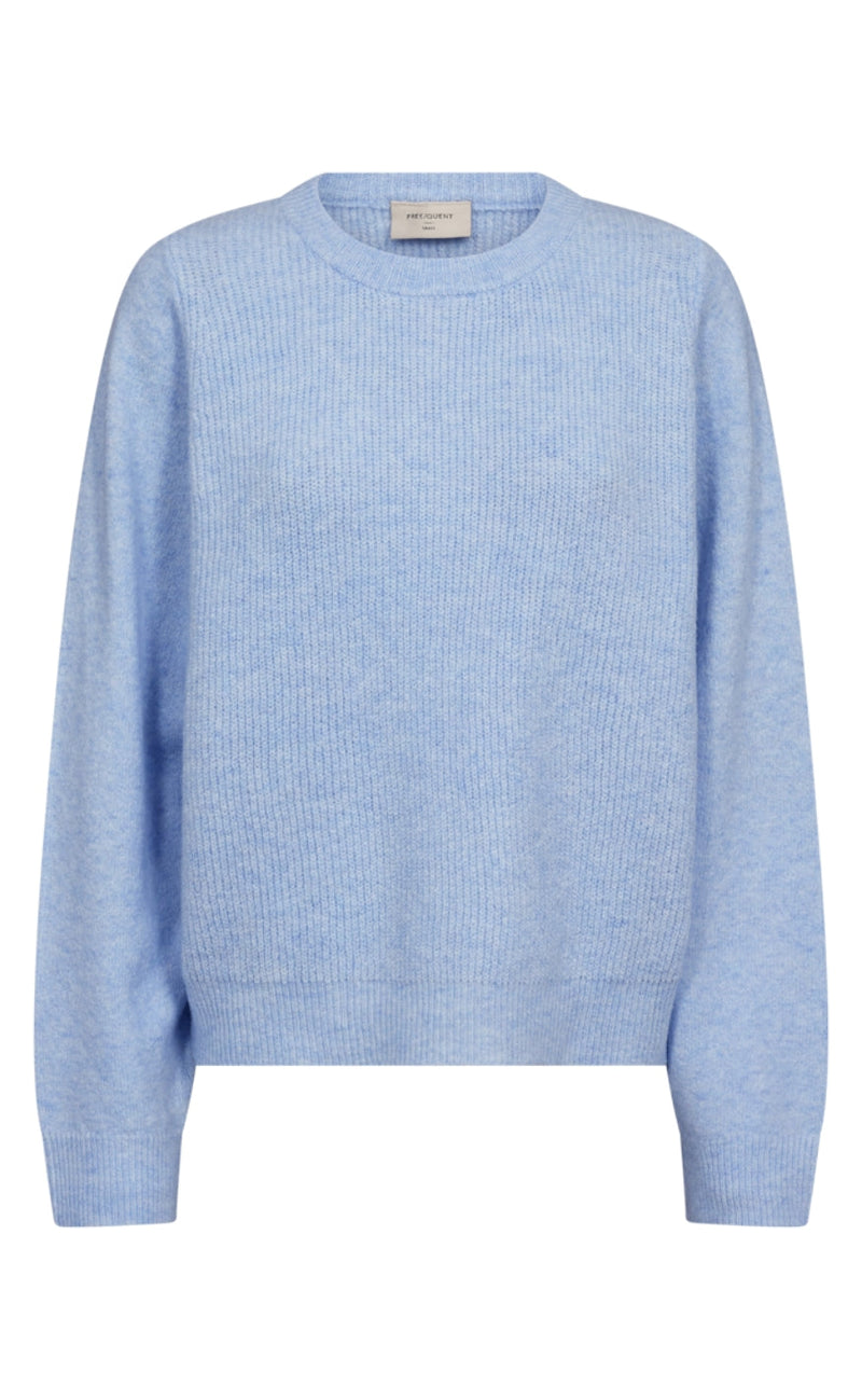Freequent Pullover - Frida - Chambray Blue Melange