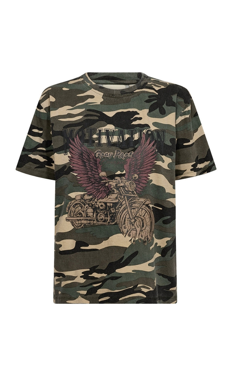Depeche T-shirt - Liza Camo - Camouflage