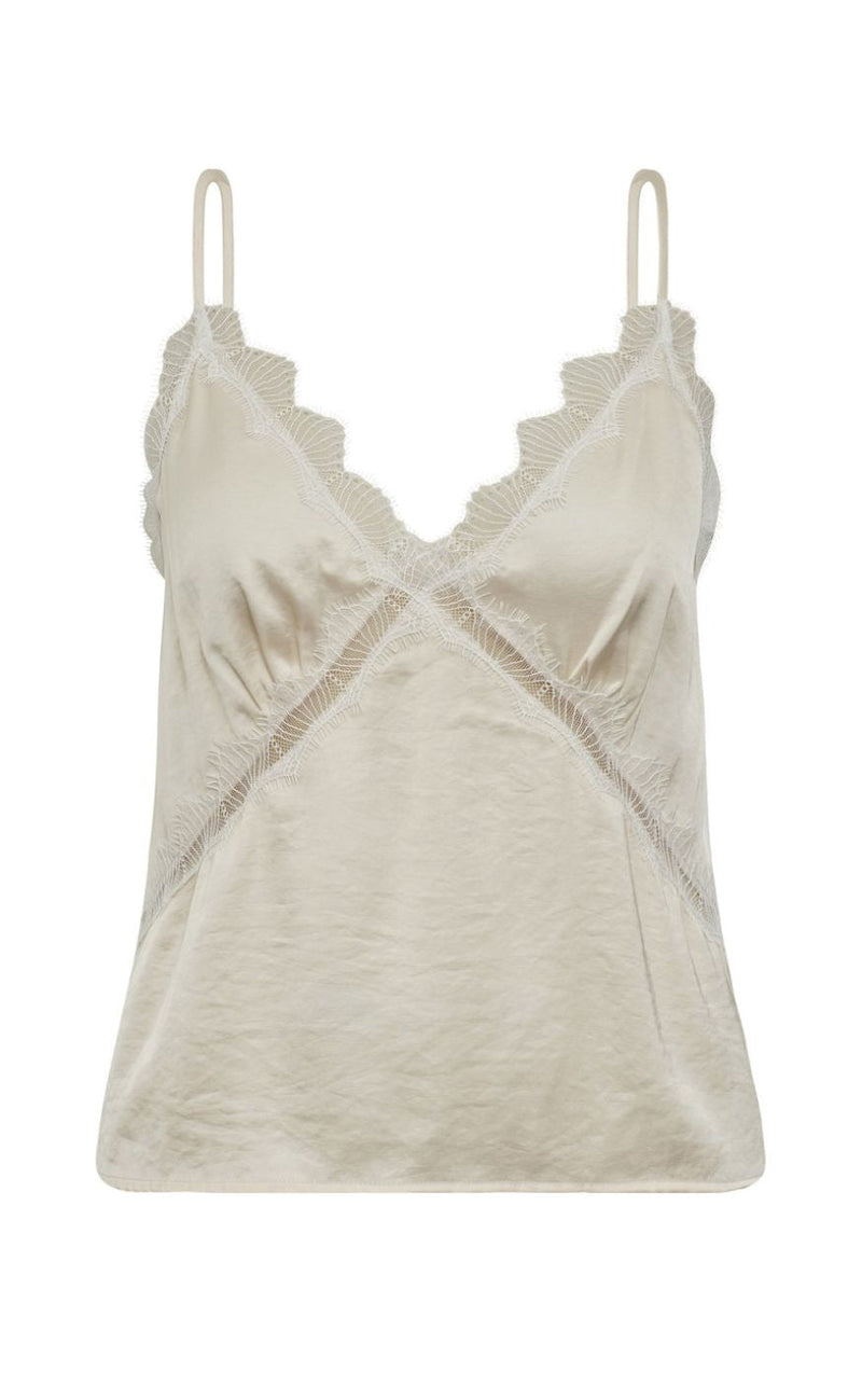 A-View Topp - Zoe - Pale Yellow