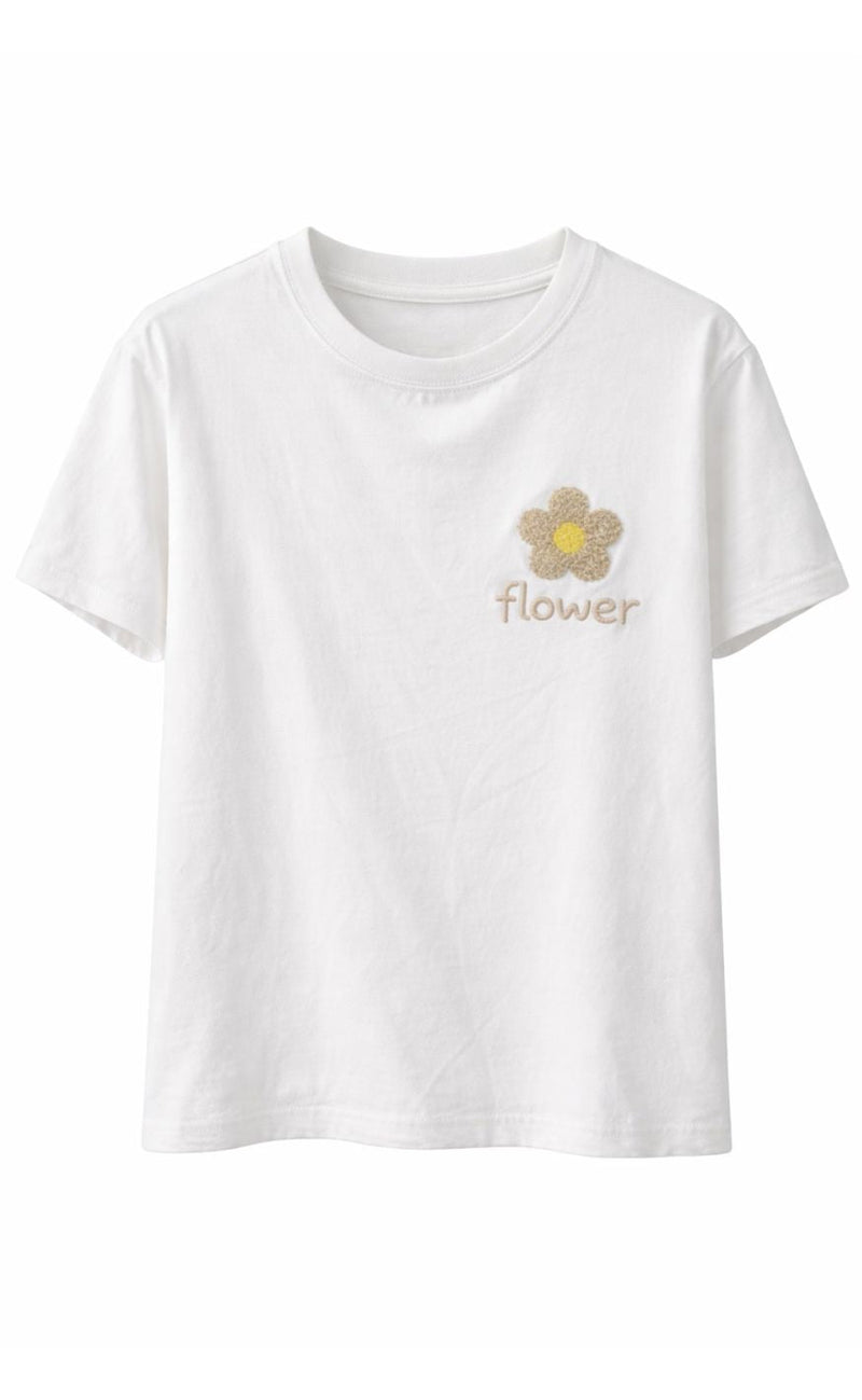 Marta Du Chateau T-shirt - Avella - White/beige