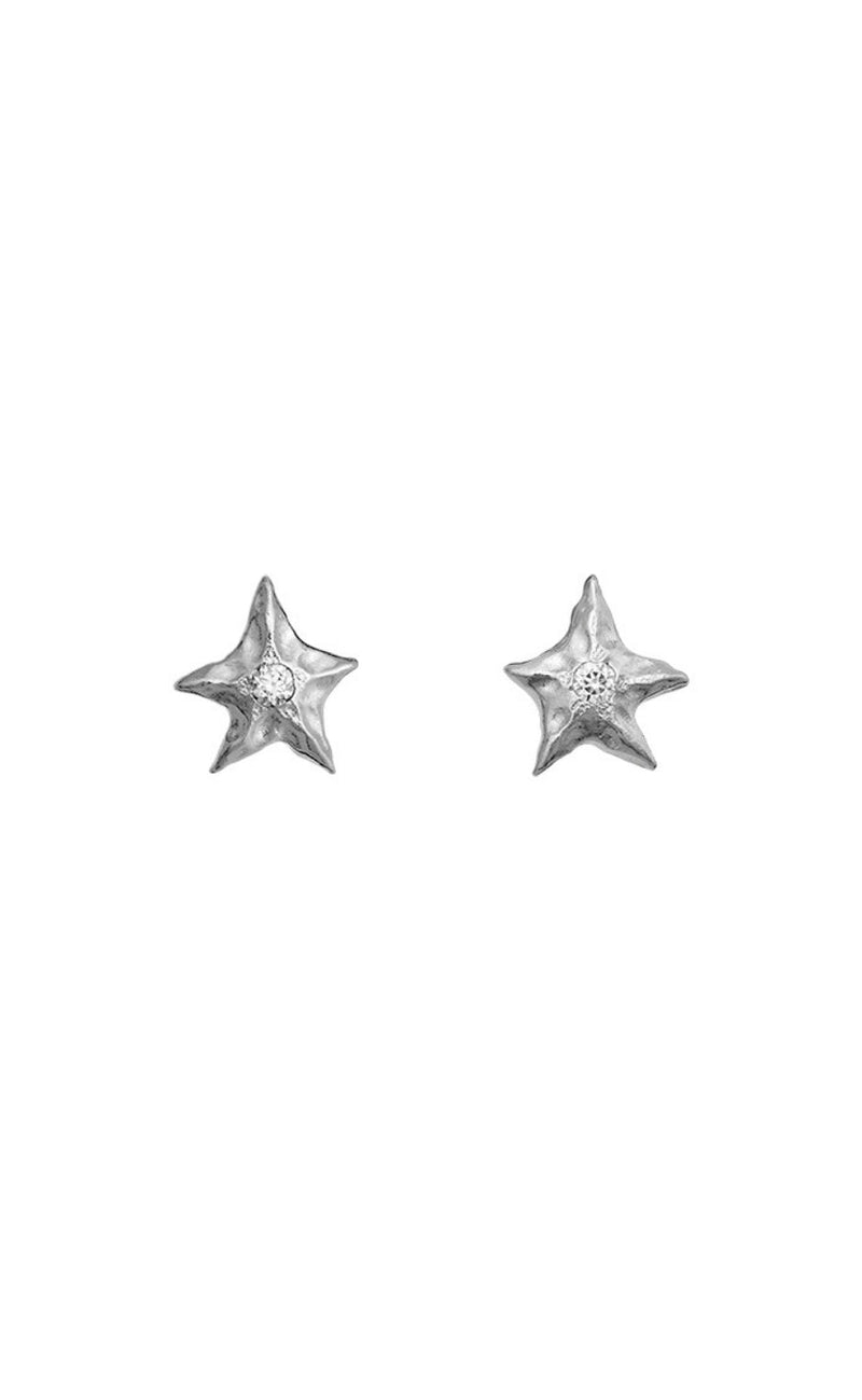 Maanesten Øreringer - Olivia - Silver Colour