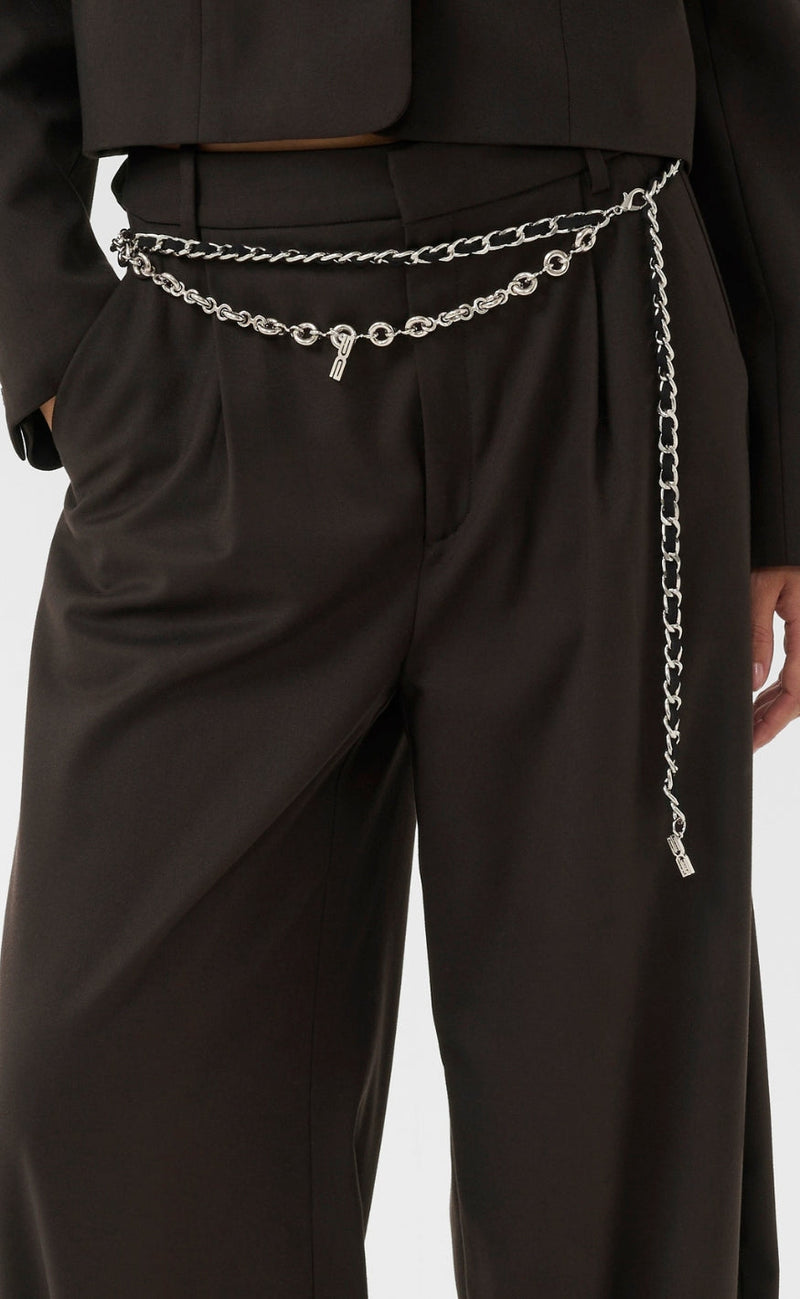 Gestuz Belte - Zinnia Chain - Silver