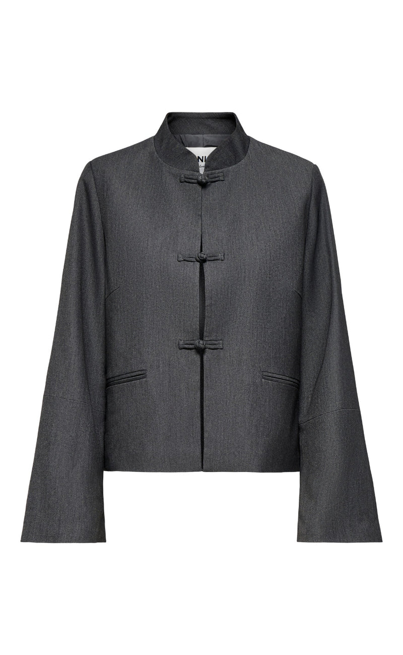 ONLY Blazer - Fran Mandarin - Dark Grey Melange