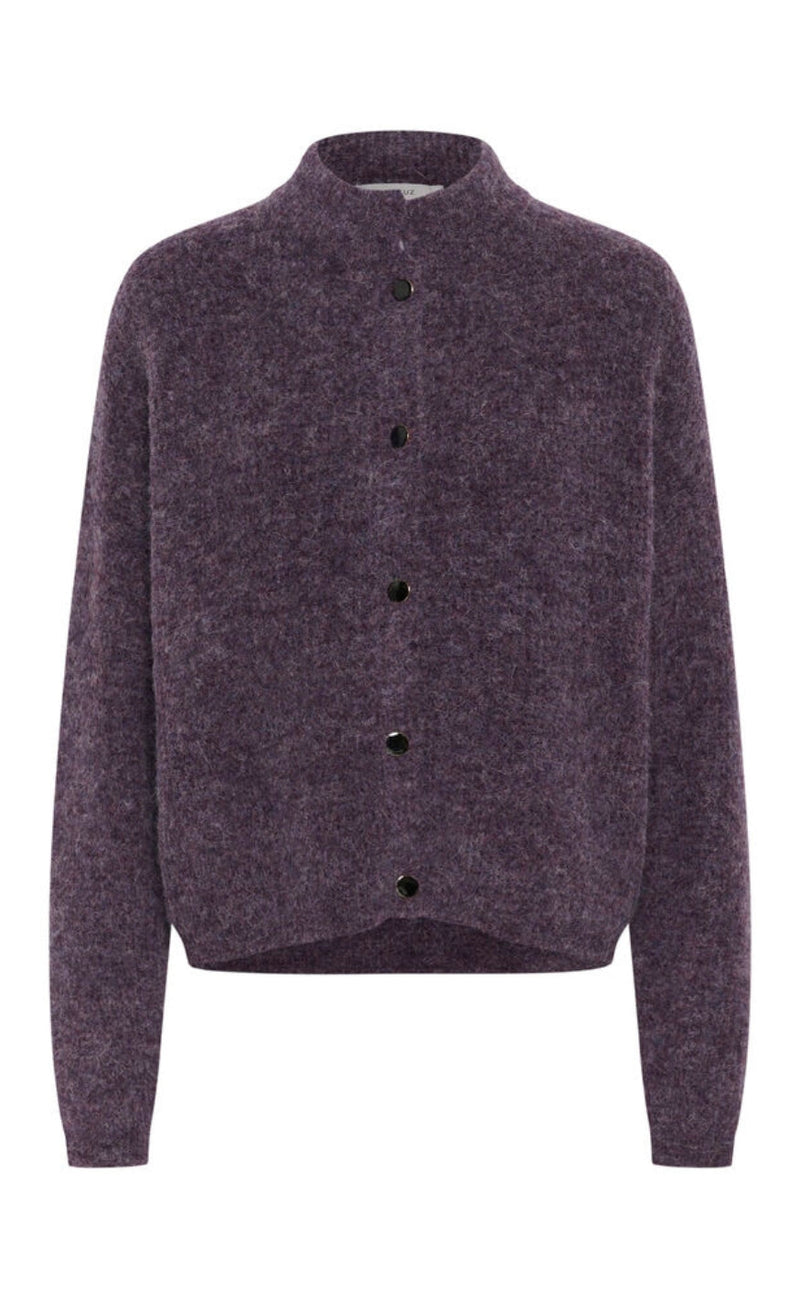 Gestuz Cardigan - Alpha Short - Juniper Melange