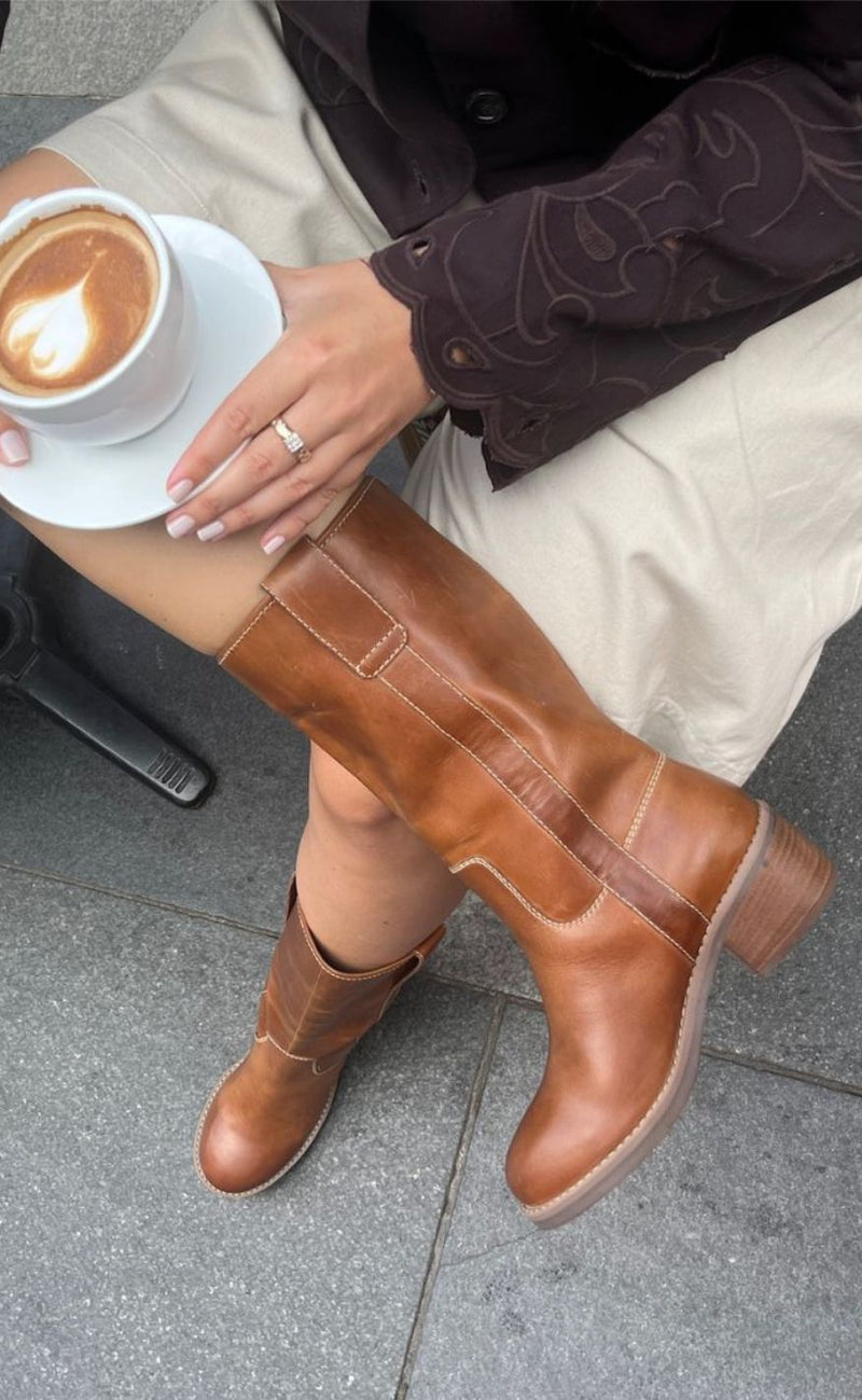 Copehagen Shoes Støvler - My Good Vibes - Tan