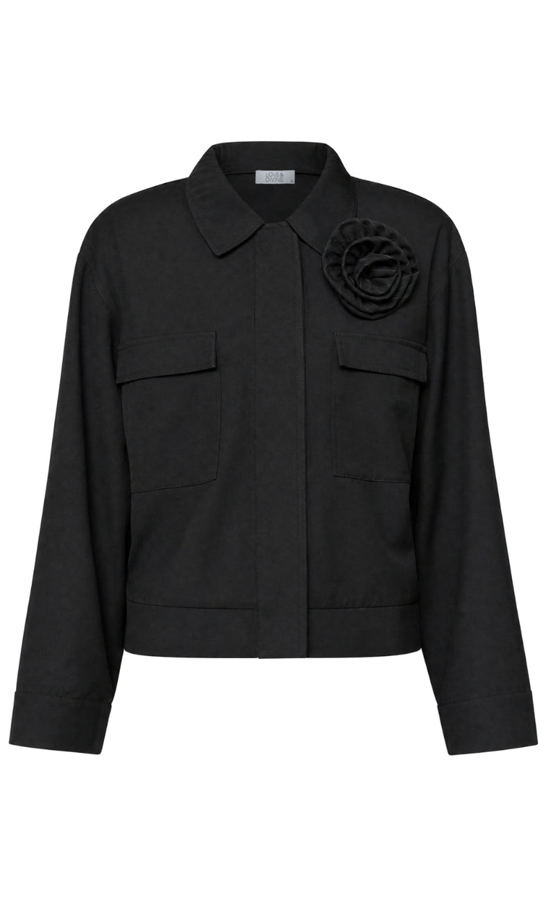 Love & Divine Jakke - Love1471-1 - Black