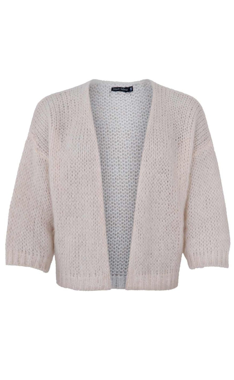 Black Colour Cardigan - Casey - Champagne