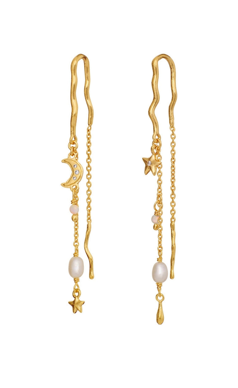 Maanesten Øreringer - Luzia - Gold Colour