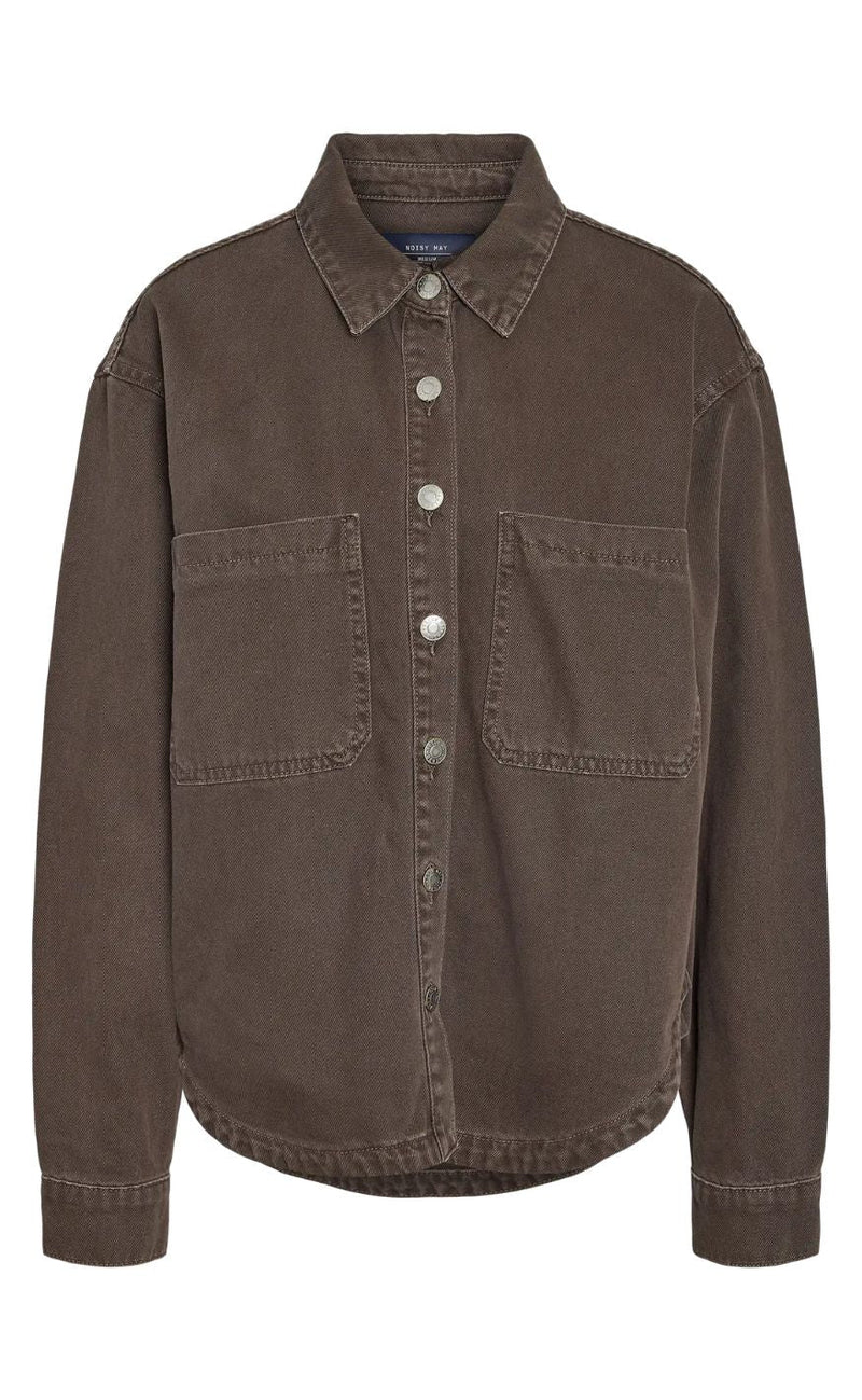 Noisy May Jakke - Alva LS - Chocolate Brown