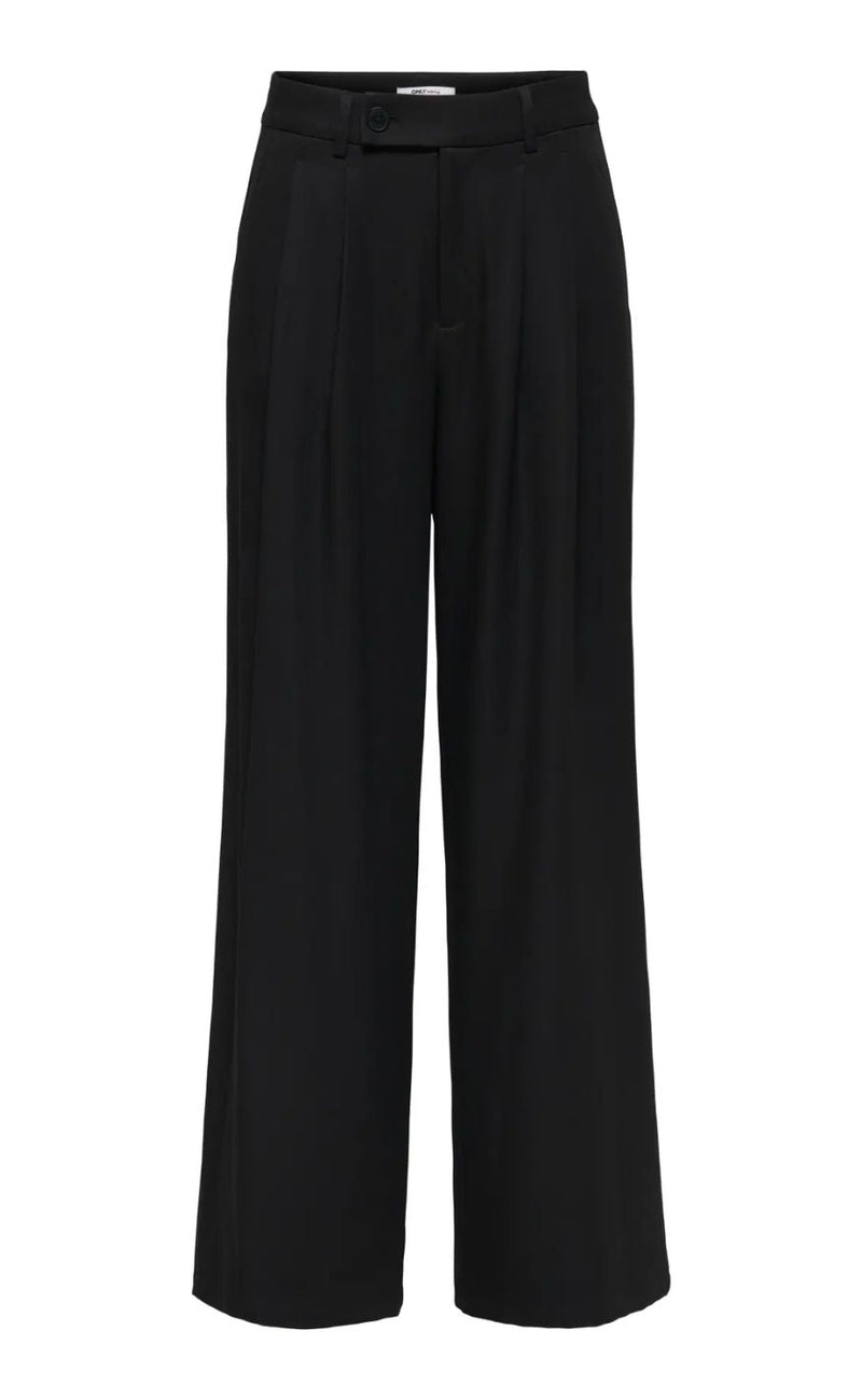 ONLY Bukser - Miles Pleat - Black