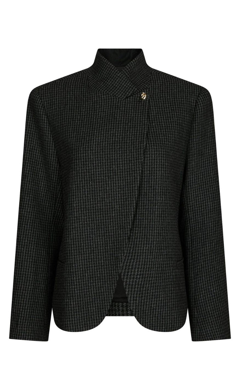Neo Noir Blazer - Paria Check - Dark Grey