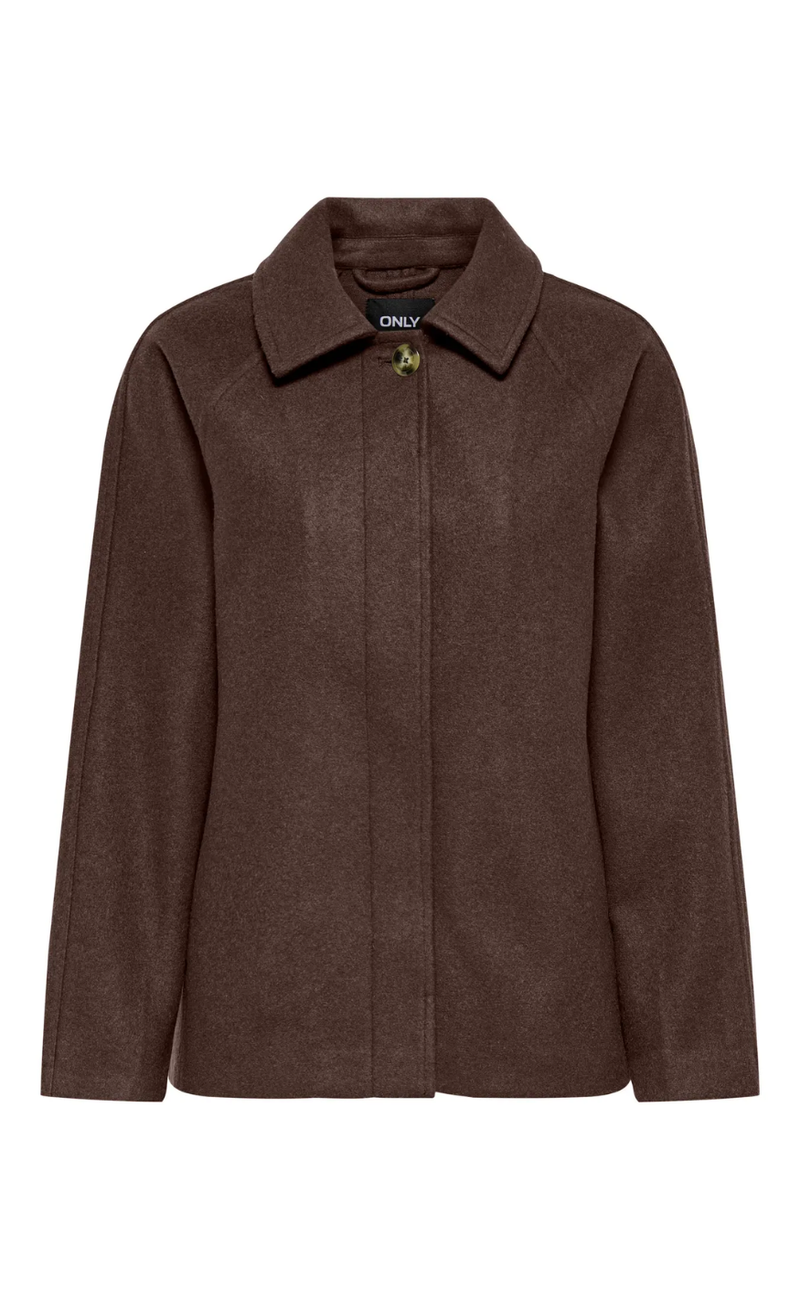 Only Jakke - Levie CC OTW - Hot Fudge Detail:Melange