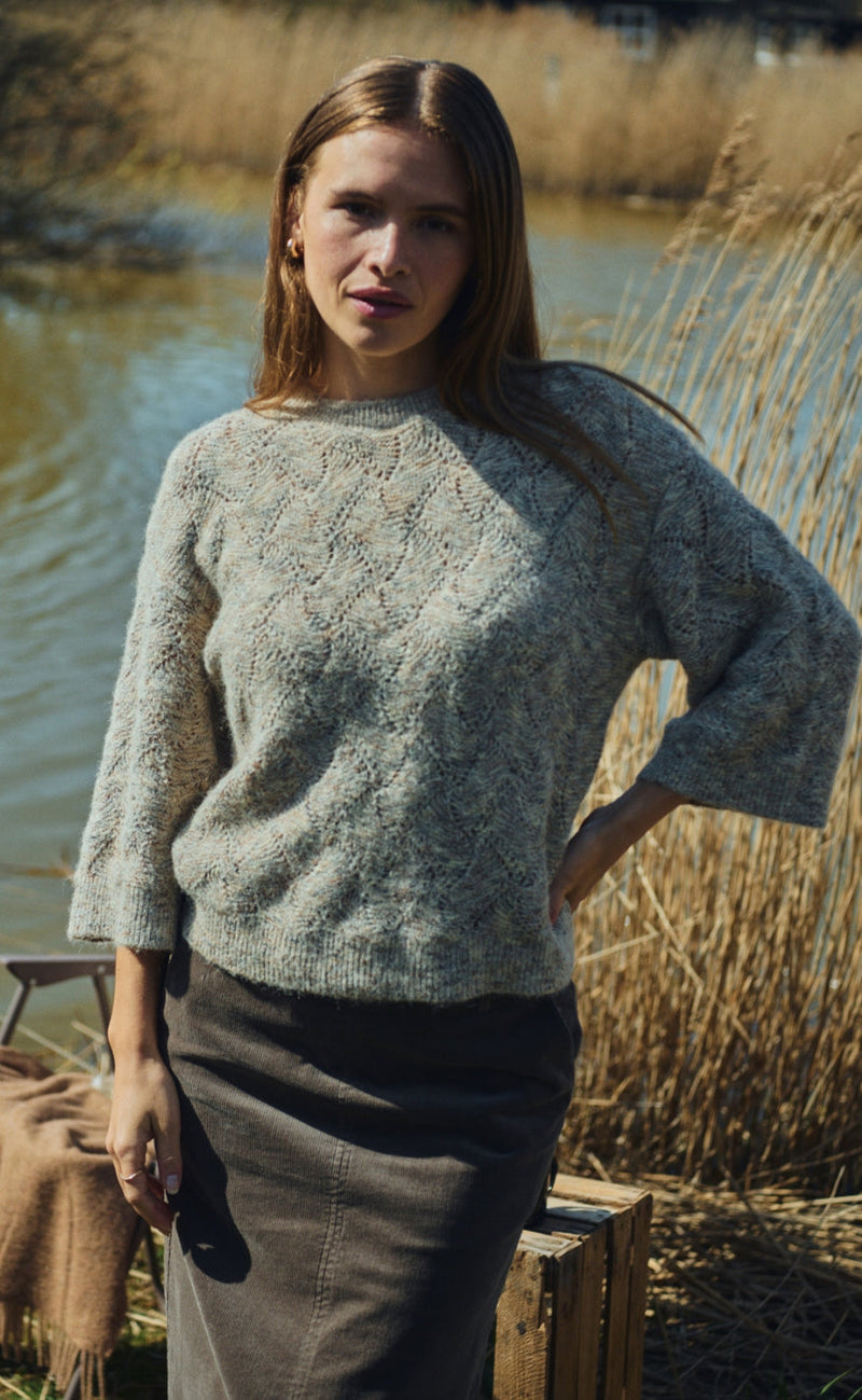 Freequent GenserGenser - Estweed - Oyster Grey Melange
