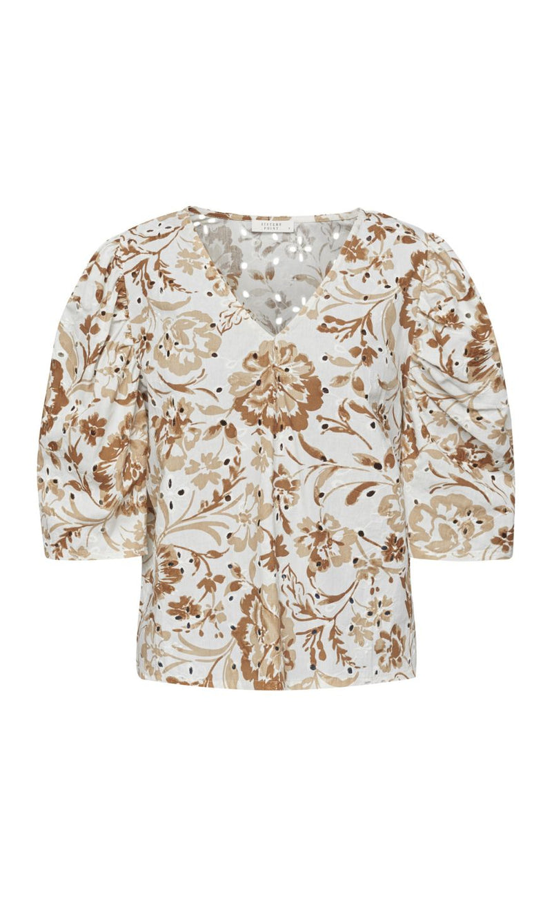 Sisters Point Topp - GILMA-N.T2 - Cream/Brown