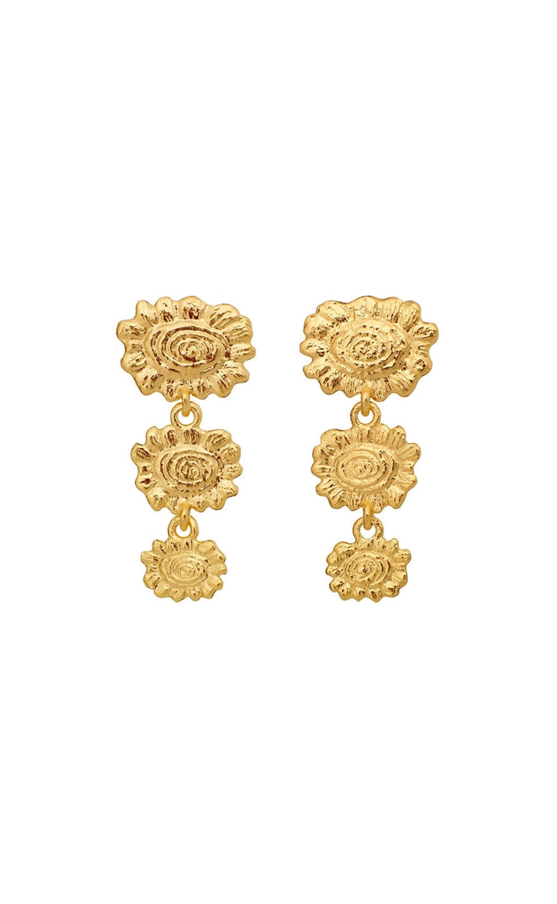 Maanesten Øreringer - Cai - Gold Colour