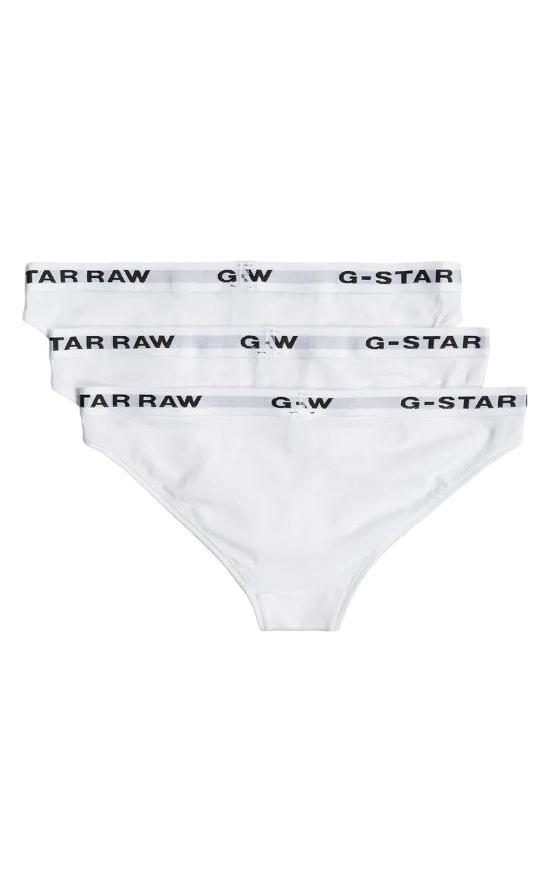 G-STAR Truse - Brief wmn 3 pack - White