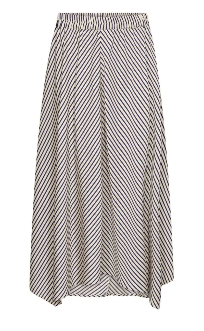 Gossia Skjørt - Clorie - Navy Creme Stripes