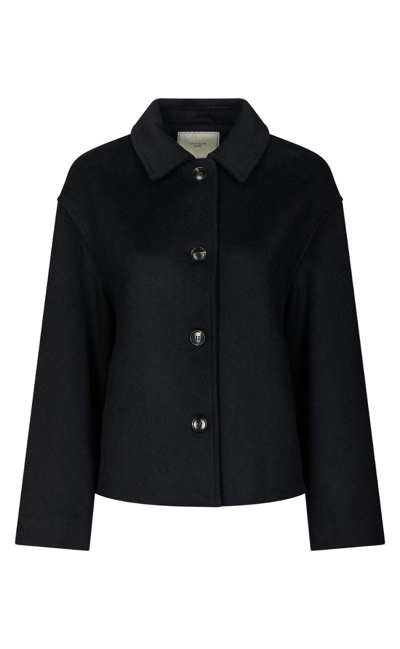 Neo Noir Jakke - Hamra Wool - Navy