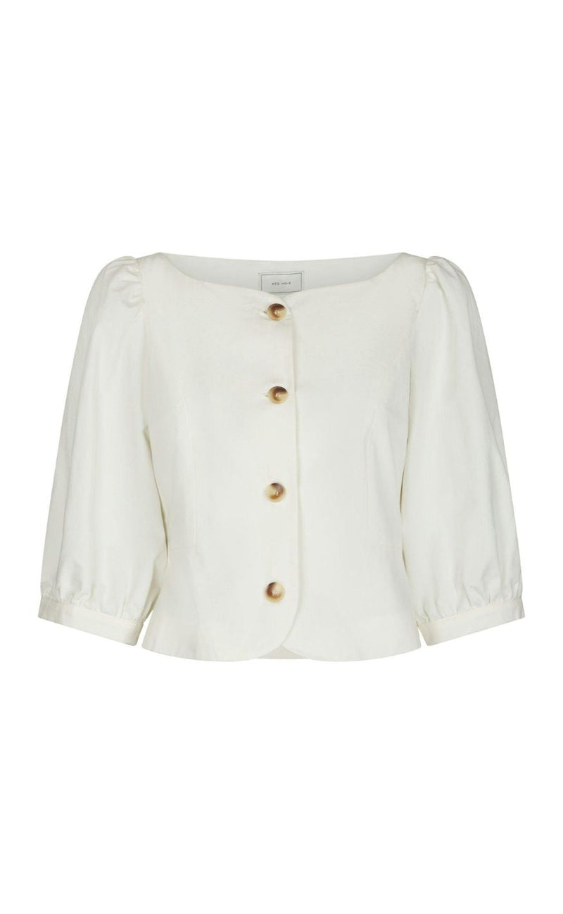 Neo Noir Bluse - Jeannie Twil - Off White