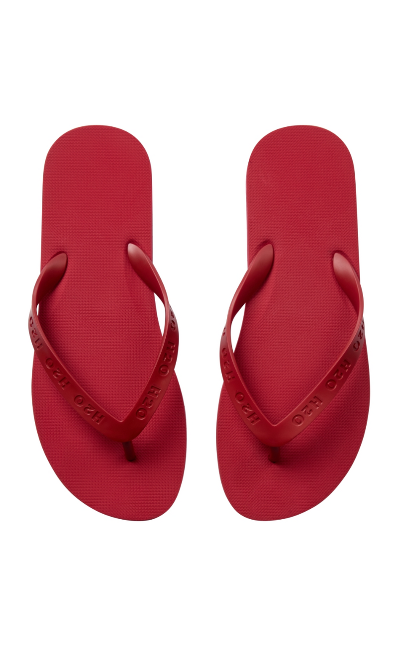 H2O Badesandal - Flip Flop - Ruby Red