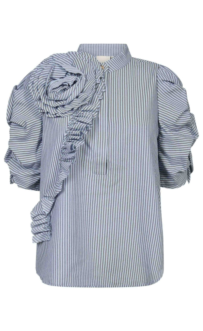 Gossia Bluse - Zabina Ea - Dusty Blue