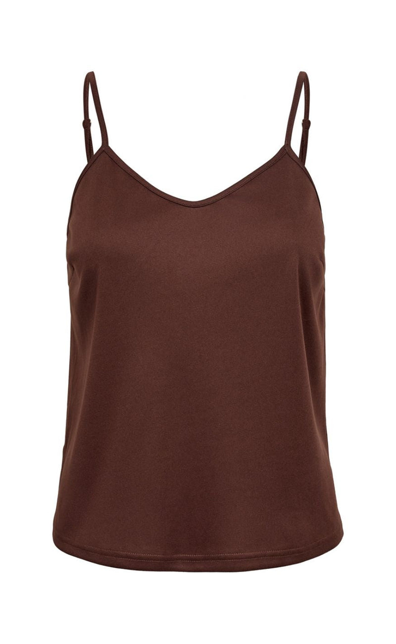 A-View Topp - Slip - Dark Brown