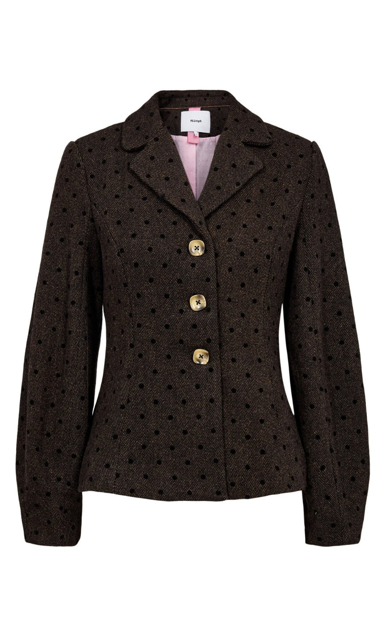 Nümph Blazer - Amia - Black Coffee
