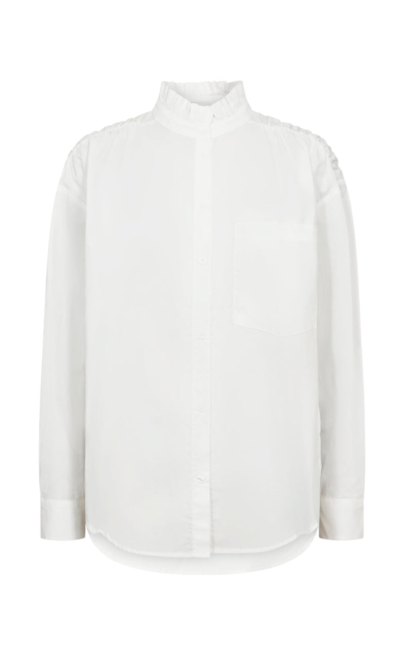 Freequent Skjorte - Malay - Star Off-white