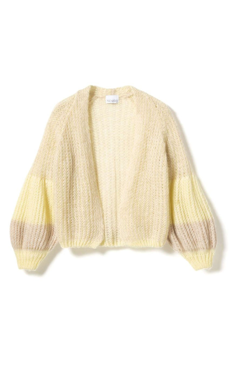Noella Cardigan - Liana - Butter Yellow/Cream