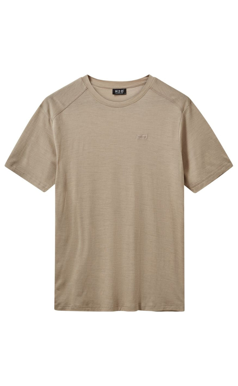 H2O T-shirt - Birkholm Essential Baselayer - Warm Grey
