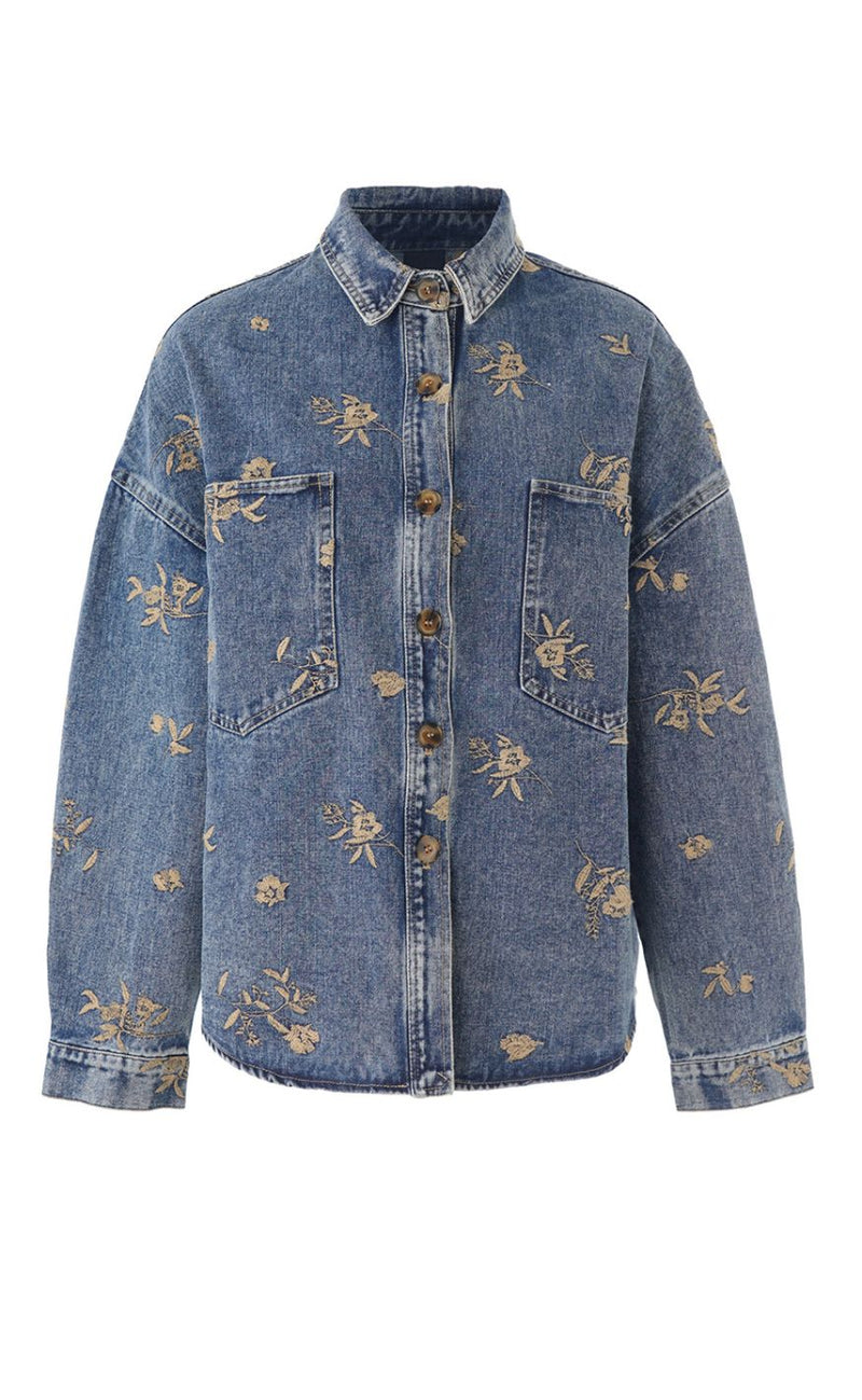 Luxzuz Skjorte - Allydia - Faded Denim