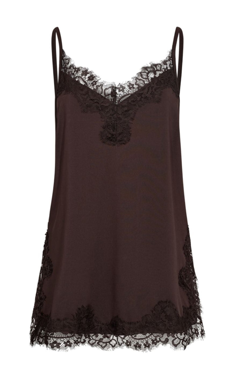 Freequent Topp - Bicco Lace - Mole