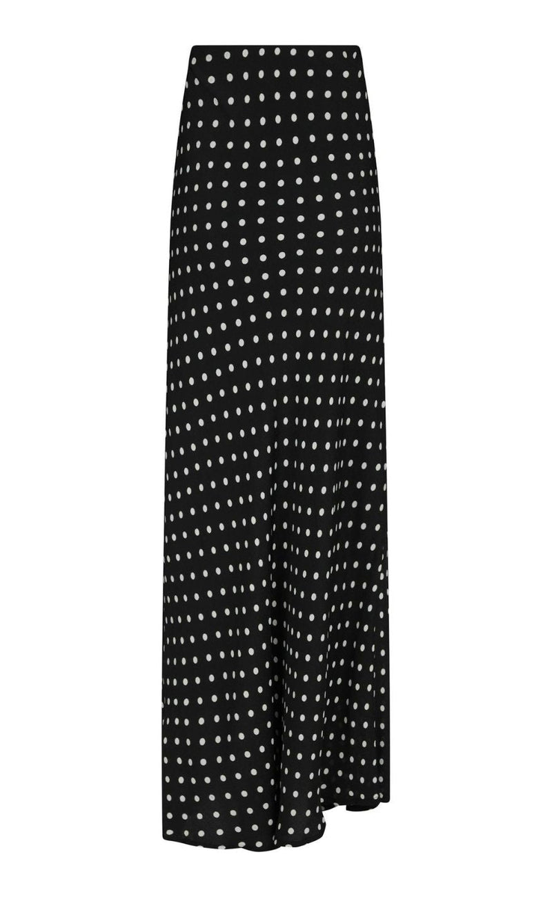 Neo Noir Skjørt - Viso Crepe Dot - Black