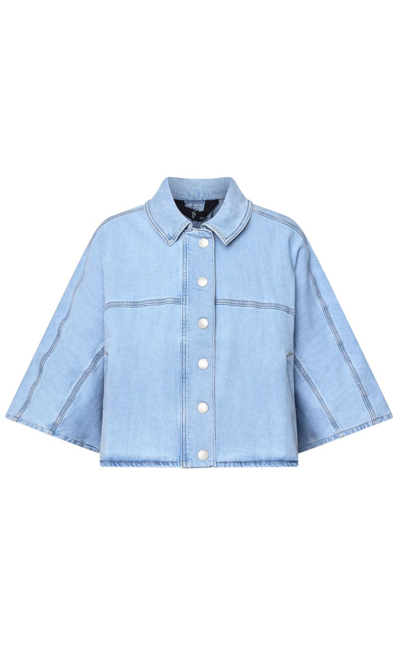 Sisters Point Jakke - Felka - L. Blue denim