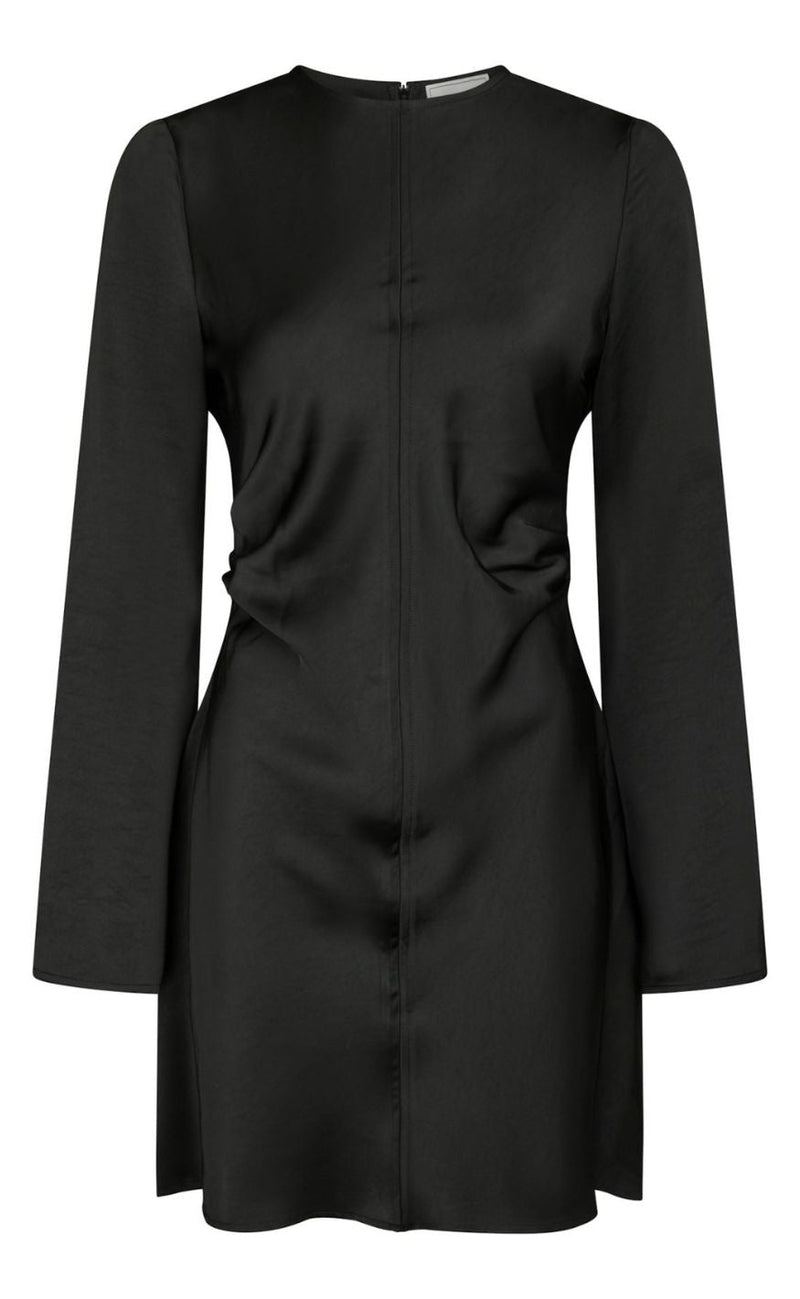 Neo Noir Kjole - Jumari Heavy Sateen - Black