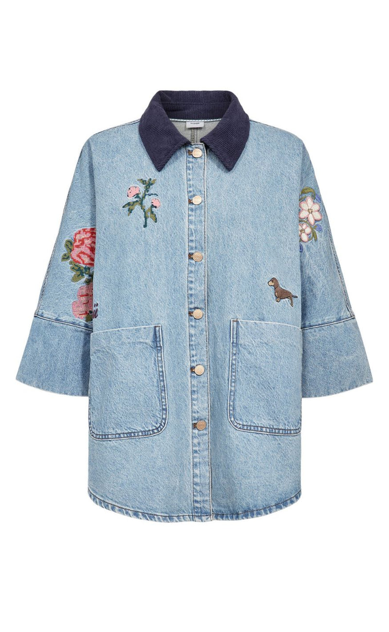 Nümph Skjorte - Dema - Medium Blue Denim