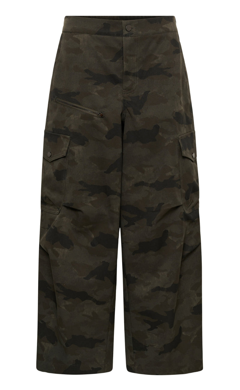Culture Bukser - Elivia - Camouflage