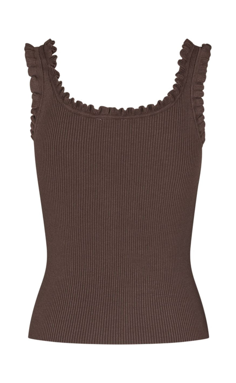 MbyM Topp - Elinne - Chocolate Brown