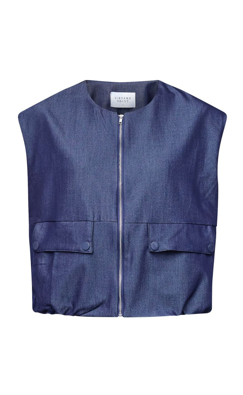 Sisters Point Vest - GARWIN-VE5 - L.Denim