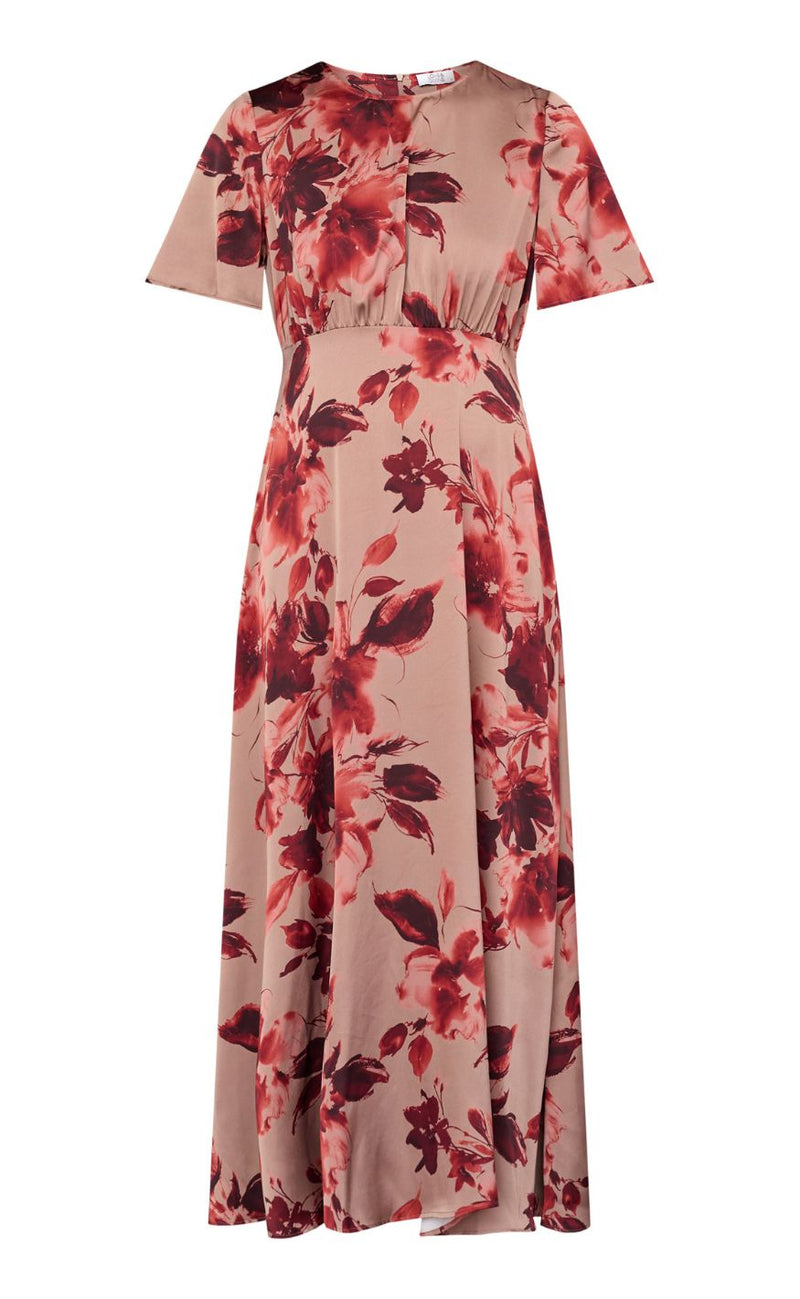 Love & Divine Kjole - Love1561 - Red Flower