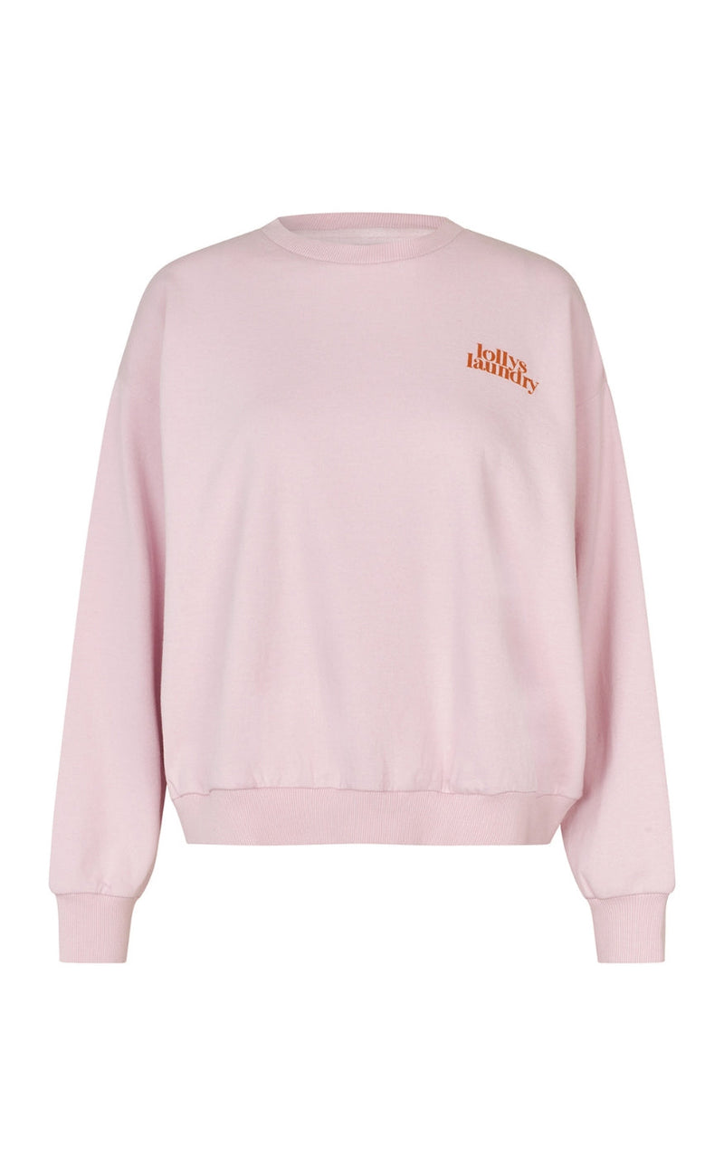 Lollys Laundry Sweatshirt - Sydney Butterfly - Light Pink