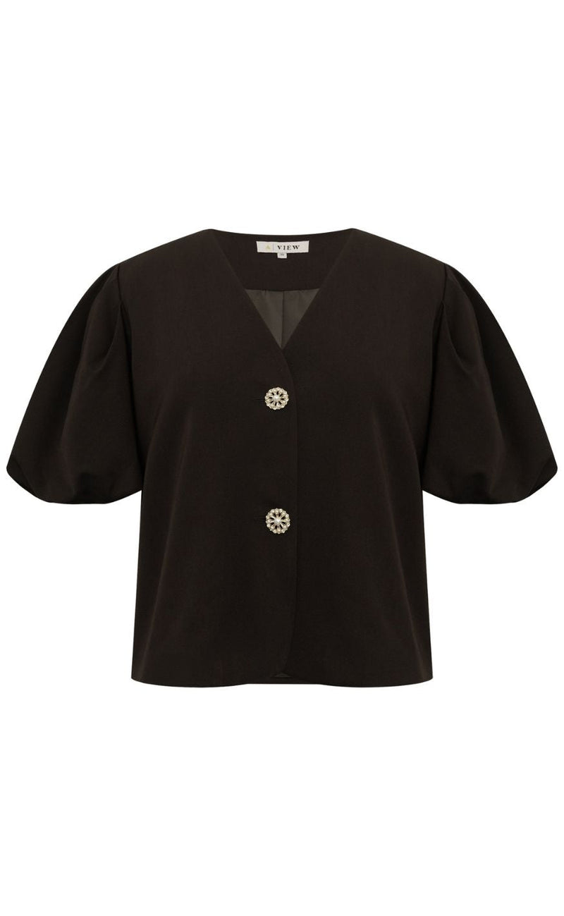 A-View Jakke - Christa Pearl - Dark Brown