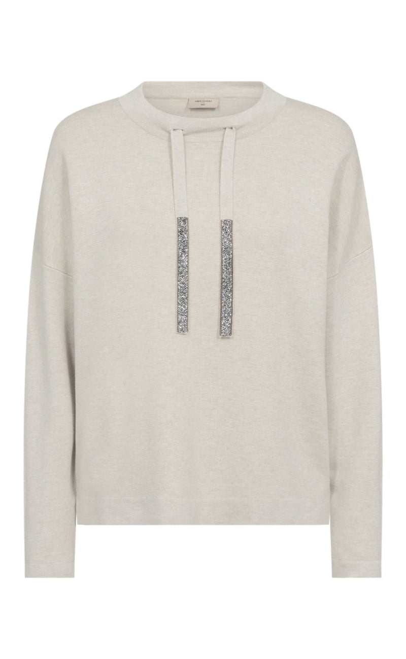 Freequent Pullover - Ani - Moonbeam Melange