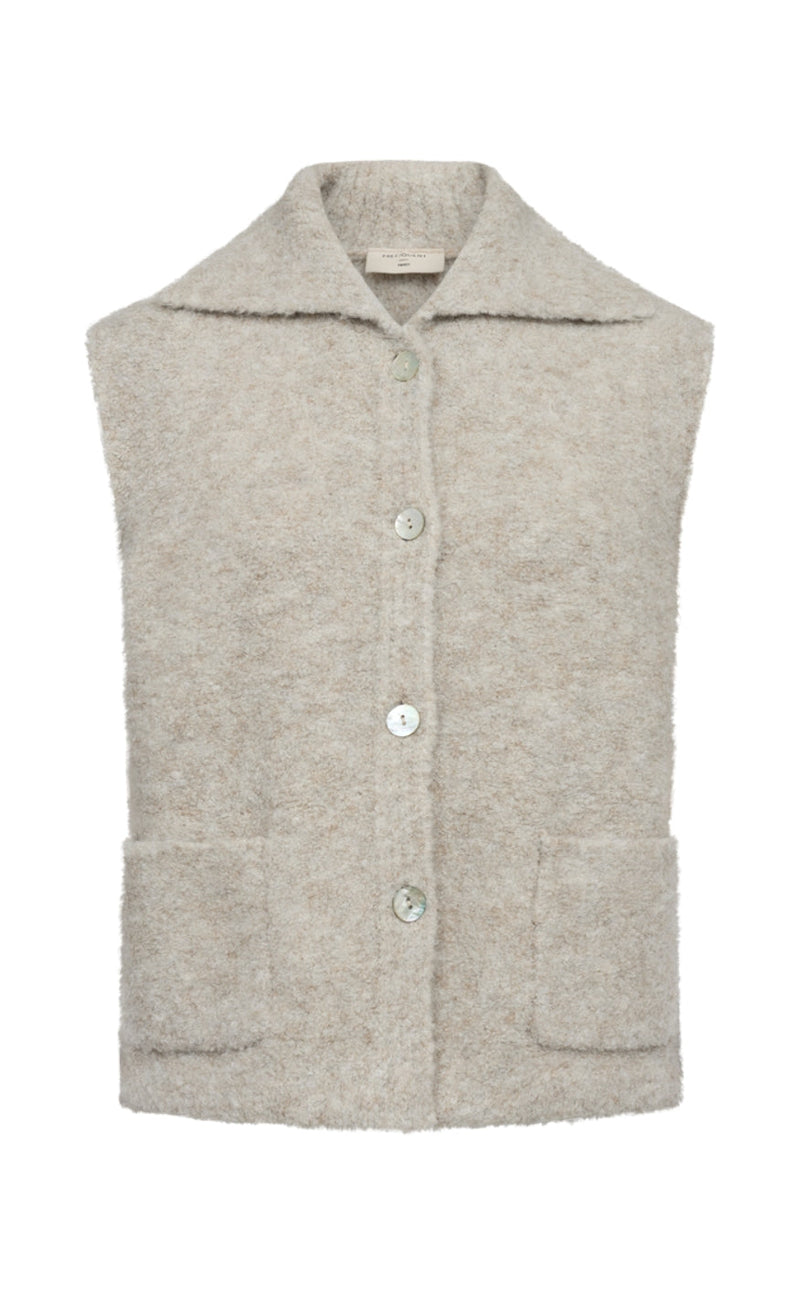 Freequent Vest - Grschrista - Moonbeam Melange