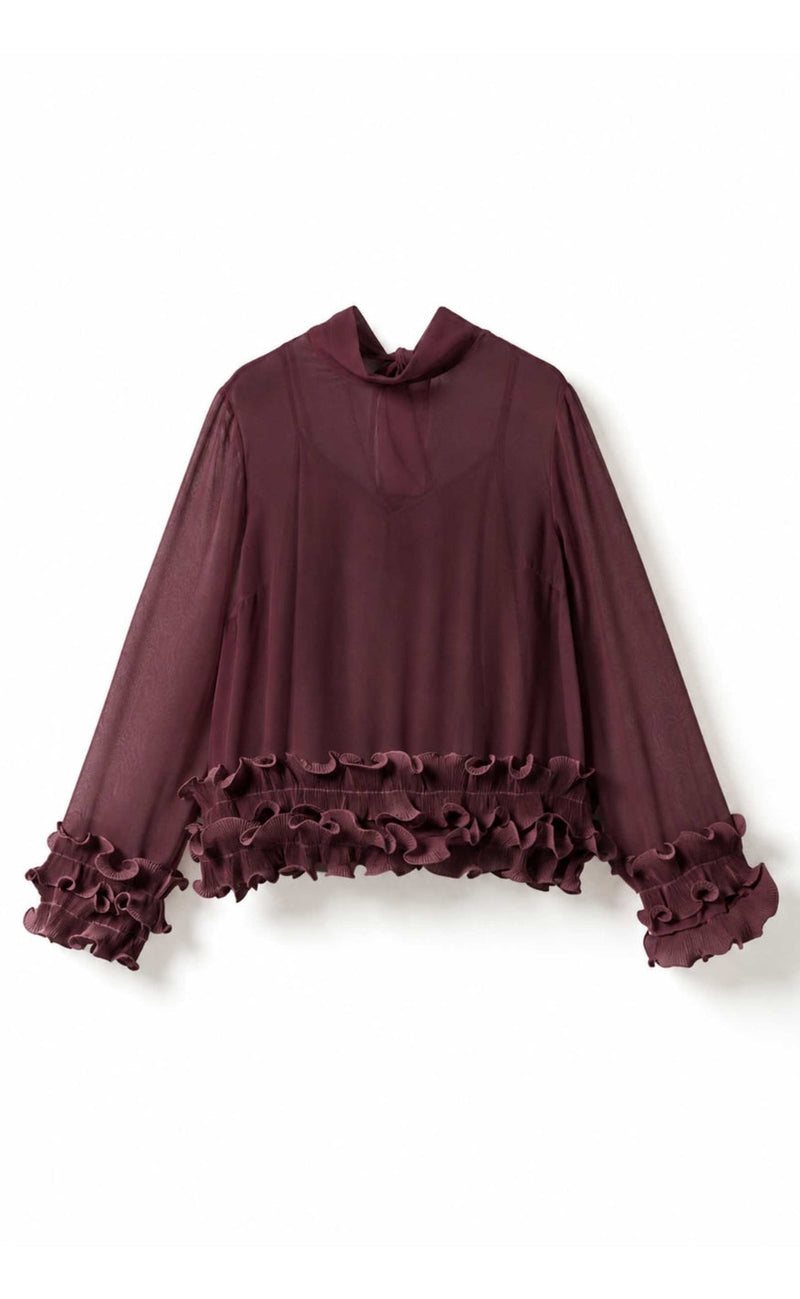 Noella Bluse - Latanietta - Winetasting
