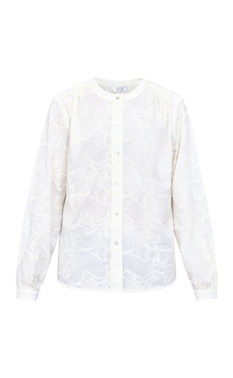 Love & Divine Skjorte - Love1519 - Cream