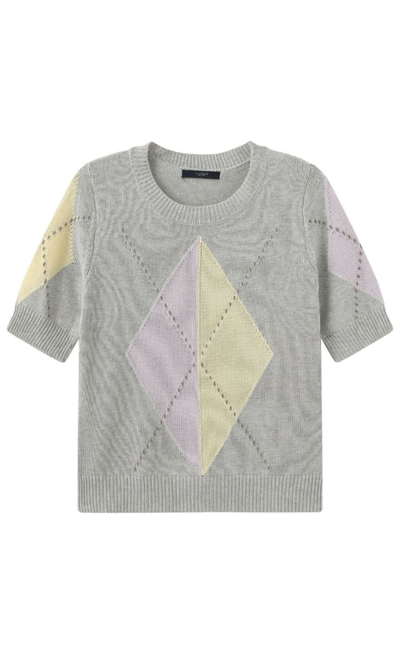 Luxzuz Genser - Ambrio - Light Grey Melange