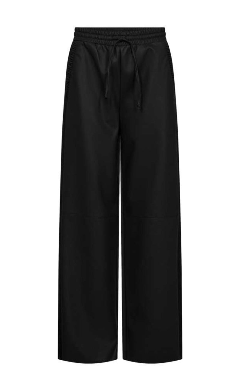 Freequent Bukser - Veggy Tie - Black