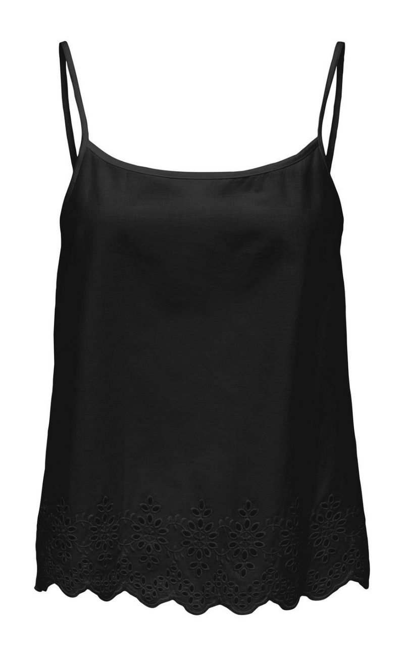 ONLY Topp - Lou Singlet - Black